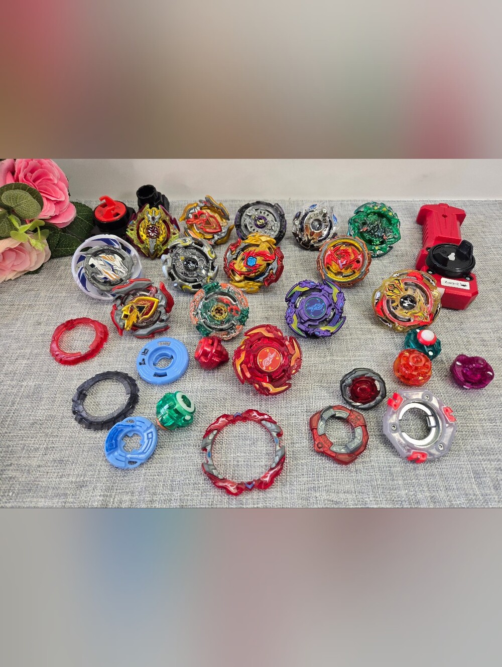 Authentic Takara Tomy Beyblade Burst DB/BU Custom Collection